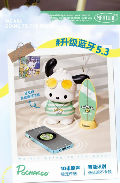 Sanrio Kawaii Pochacco Speaker Birthday Gift for Girls Boyfriend Girlfriend Valentine's Day Gift Cartoon Desktop Ornaments
