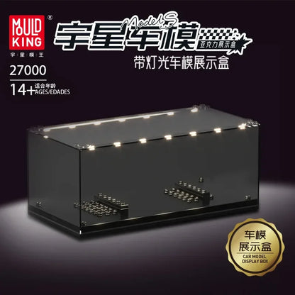 Yuxing-modelo mini-coche famoso, modelo de carreras deportivas, ocho cuadrículas, juguetes educativos para niños, bloques de construcción ensamblados