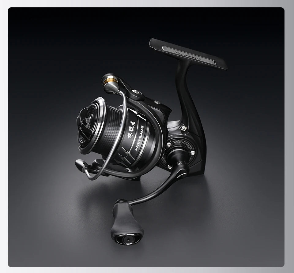 TSURINOYA NEW Spinning Fishing Reel ARTEMIS 800 1500S 2500SH 3000SH Shallow Spool Versatile Long Casting Reel High Speed Wheel