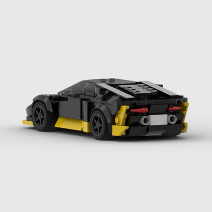 The new MOC Lambo Hurricane building blocks Speed Champion Racer sports car model Creative Garage Toys for Boys Gifts