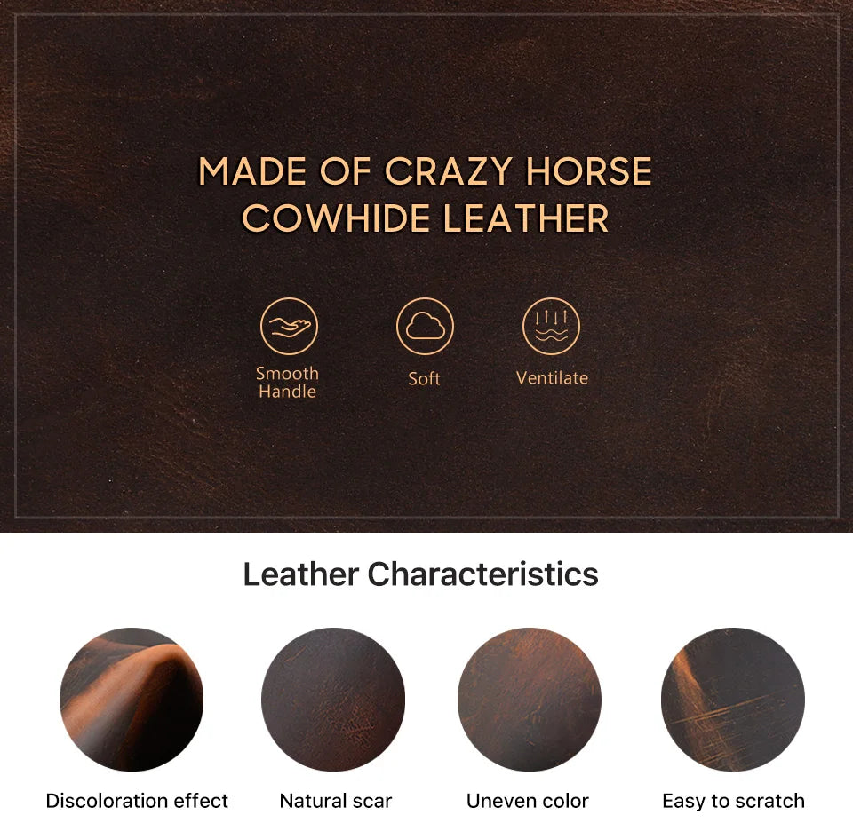 Retro Luxury Genuine Leather 2 Slots Watch Roll Case Travel Portable Organizer Display Storage Box with Pillow Handmade Gifts