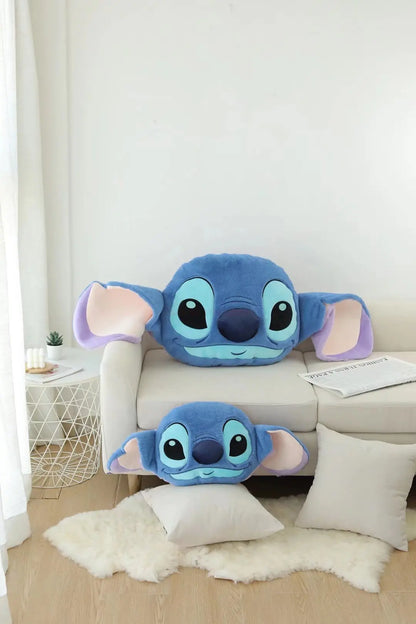 45/75/108cm Disney Stitch Kawaii Plush Toy Stuffed Animal Doll Double Sided Cushion Pillow Cartoon Room Cute Decor Anime Peluche