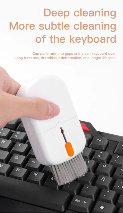 10-in-1 Digital Camera Headphone Phone Laptop Keyboard Cleaning Tool Set Cleaning Brush Screen Cleaner Charging Port Dust Brush