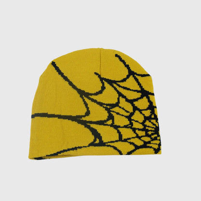 Chapeaux d'hiver pour hommes Kpop Y2k Spider Hat Casquette pour femmes sans visière Capuches pour hommes Bonnets Hip Hop Casquettes Dôme Bonnets chirurgicaux