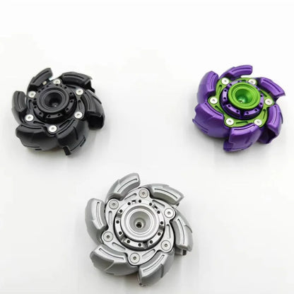 Black Young Version Stress Relief Slaps Open Gyro EDC Metal Toys Gift Gobigger Pillbug Spinner Fidget Toy