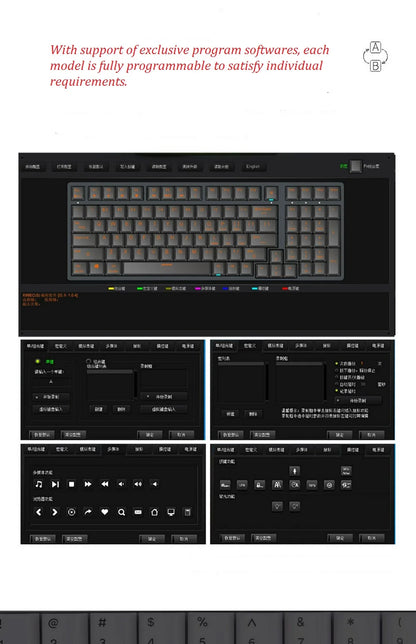 All in One NIZ Lists Dome Nopre Keyboard RGB Atom68 Mini84 Micro 82 87 Capacitive switch 35g 45g 50g Programmable