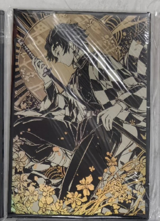 Anime Demon Slayer Kamado Nezuko Kochou Shinobu Rengoku Kyoujurou Kanroji Mitsuri Collection Cards Birthday Gift Children's Toys