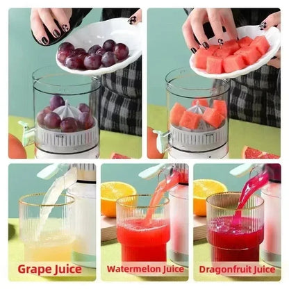 7.4V High Power Portable Electric Juicer Wireless Orange Juicer USB Rechargeable Electric Slow Juicers Household Kitchen Tools