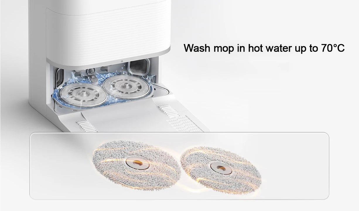 Aspirateur robot XIAOMI MIJIA M40, évitement d'obstacles de haute précision, aspiration 12 kPa, levage de balai intelligent, navigation laser LDS
