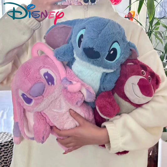 Angel Stitch winter cute plush doll water-filled hot water bottle student girl hot water bottle hot water bottle water-filled