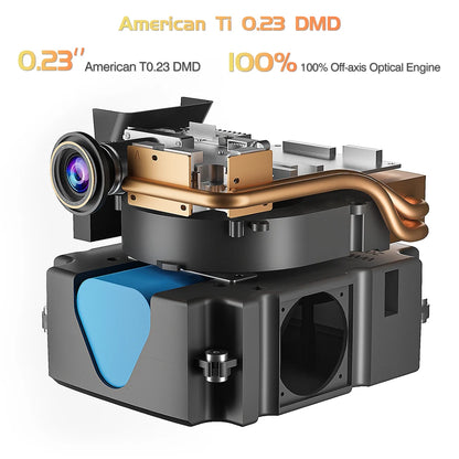 TouYinger G5 Portable 4K Projector 1080p Home Theater Full HD Projetor Android Dlp Beamer 3d U80 Cinema Smartphone with Battery