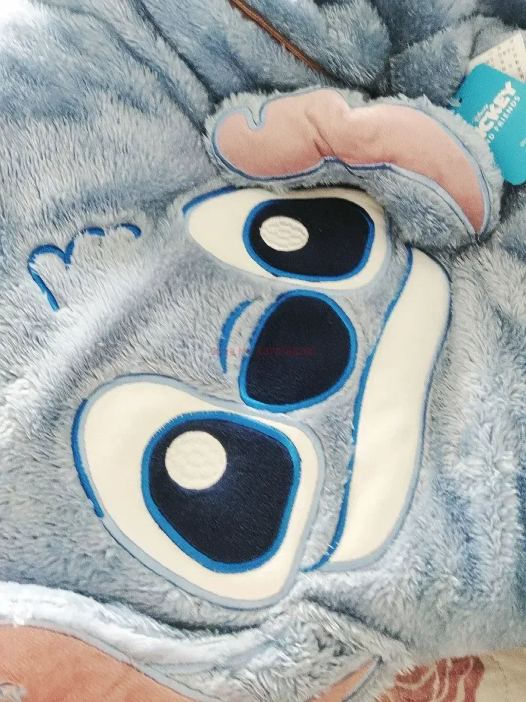 Stitch Disney Throw Pillow Blanket 2-in-1 Kawahiran Velvet Throw Pillow Thickened Nap Blanket Living Room Christmas Gift