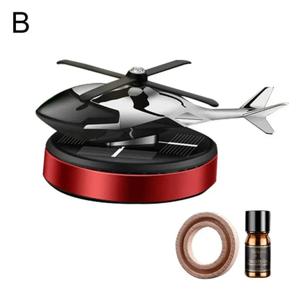 Solar Car Air Freshener Helicopter Propeller Fragrance Decor Flavoring Supplies Accessories Original Perfume Diffuser Inter X0L1