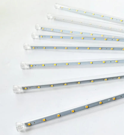 30/50cm Holiday Meteor Shower LED String Lights Christmas Falling Rain Lights Snow Falling Icicle Cascading Light Waterproof New