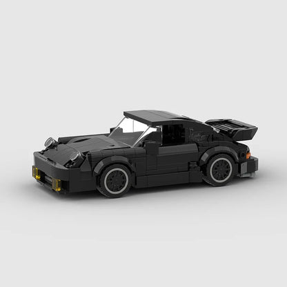 359Pcs MOC Retro Racing Car Assembly Vehicle Brick Model Educational Toy Gift for Kids Car Model Kit for Assembling & Display