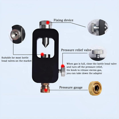 Trimix Lung Tank with Snorkeling Mask 0.5L Diving Equipment 0.5L mini diving scuba tank portable lung tank for diving