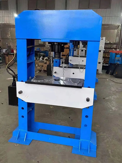 80 tonnage YL Series Gantry Electric Hydraulic Press Machine For bearing with hydraulic pump