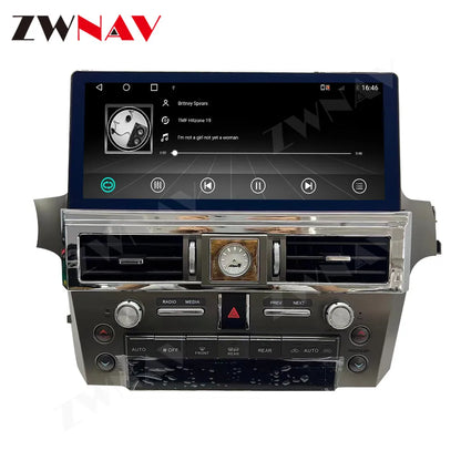 Radio para coche Android con pantalla IPS HD de 12,3" para Lexus GX460 GX400 2010-2020, reproductor multimedia, autorradio, navegación GPS, unidad principal 2 Din