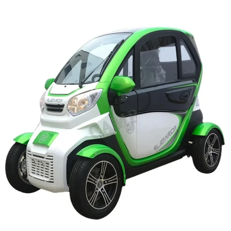Small 4 Wheel Eec Small Enclosed Electric Car 2 Seater Street Legal Electric Car for Sale