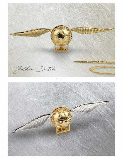 Proposal Ring Box Gold Snitch Wedding Wings Ring Boxes Luxury Gold Metal Jewelry Mystery Box Surprise Organizer for Small Things