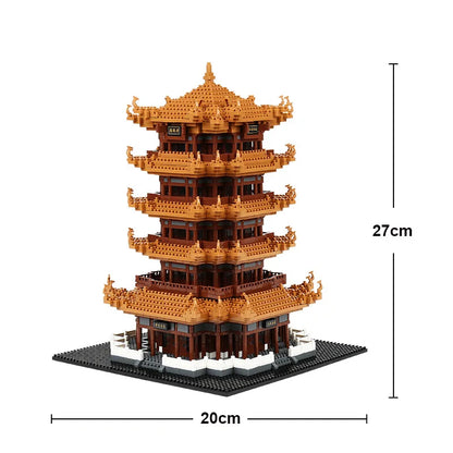 3585pcs World Architecture Model Building Blocks Paris Eiffel Tower Diamond Micro Construction Bricks DIY Toys for Children Gift