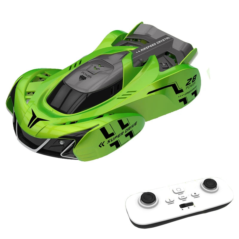RC Car Stunt Infrared Laser Tracking Wall Ceiling Climbing Vehicle Toys For Children Remote Control Cars Follow Light Gifts boys