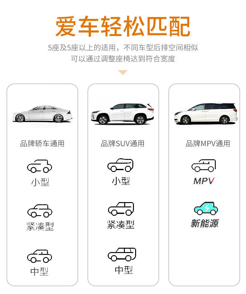 Ultra-soft Flocking Environmental Fabric Car Inflatable Bed Air Cushion Bed Portable Car Travel Bed For Most Small Car