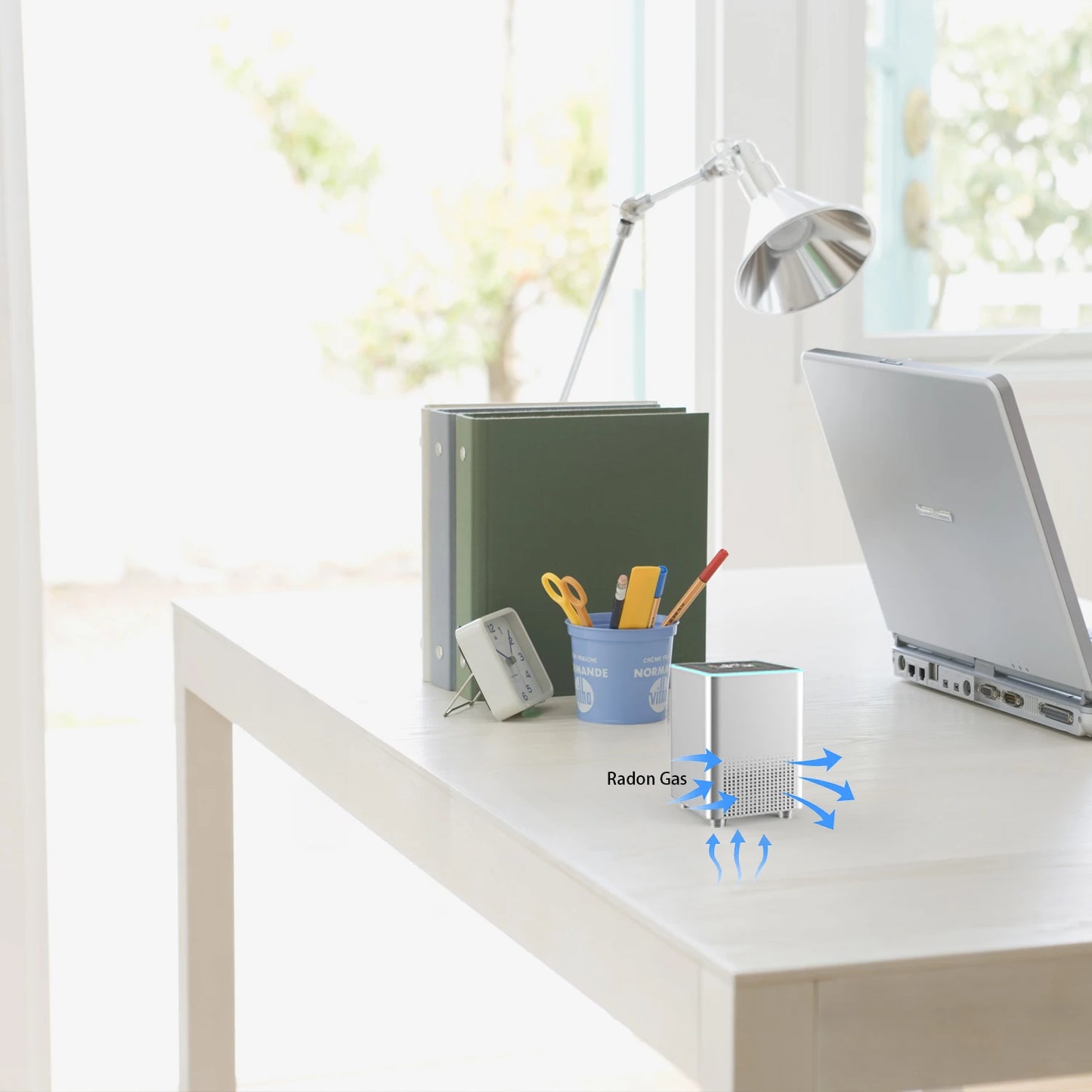Portable Air soil water radon detector granite basements Radon Detector ceramic marble tile monitor Gas Detectors Smart Radon t