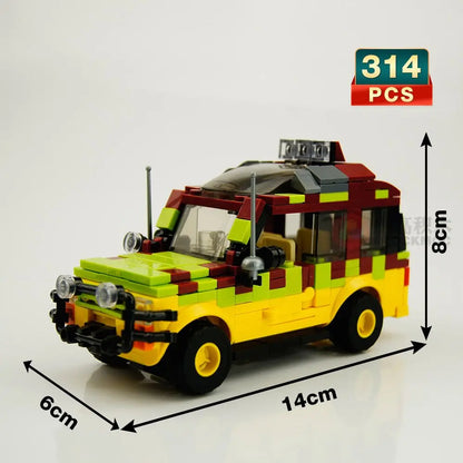 Toy MOC SUV Speed Champion City Car Racer Classic off-road Building Blocks Brick Racing Super Technique Creative Garage DIY Set