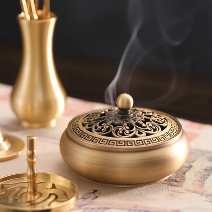 Pure copper incense seal set set incense making tools incense burner sandalwood powder Seal seal incense shovel gift box