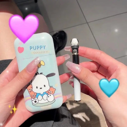 Sanrioed Kuromi Lighter Kawaii Cartoon Anime Cinnamoroll My Melody Creative Personalized Cool Pattern Y2K Boyfriend Friend Gift