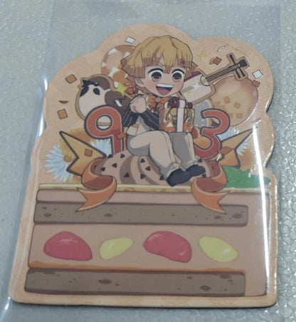Anime Demon Slayer Kamado Tanjirou Agatsuma Zenitsu Kochou Shinobu Kanroji Mitsuri Rare Collection Card Birthday Gift Toys