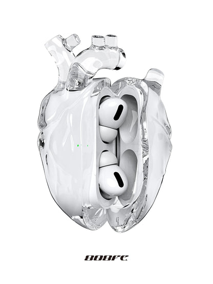 808FC Heart Earphone Case 808 fc Headphone Cases air pods pro2 Hearing Earphone Cases Customize For Airpod3 Pro/Pro2 Phone Gifts