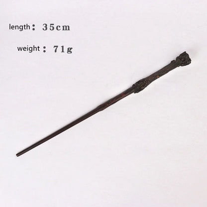 32-41cm Funny Magic Wands Resin Magic Wizard Wand Movie Dumbledore Snape Cosplay Props For Boys Girls Gift