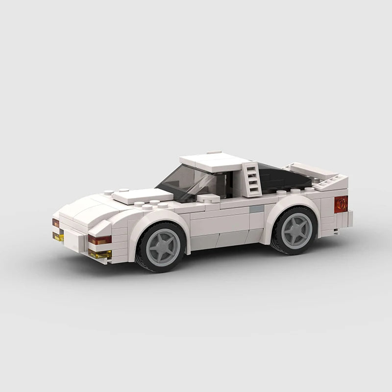 Supercar F1 City Speed Champions Racing Car RX-7 Model Building Blocks MOC Supercar Racers Vehicle Technique Bricks Kids Toys