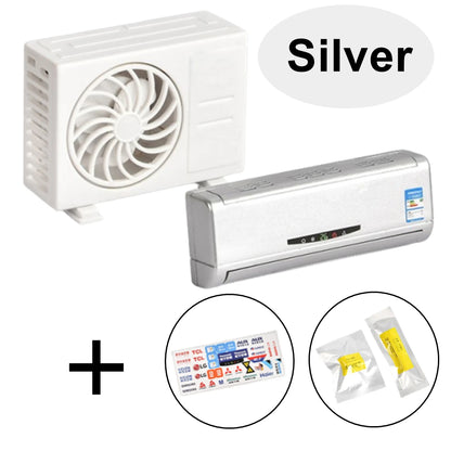 Air Conditioning Car Air Conditioner Shape Model Dashboard Ornaments Solar Powered Air Vent Clip Vehicle Decoration