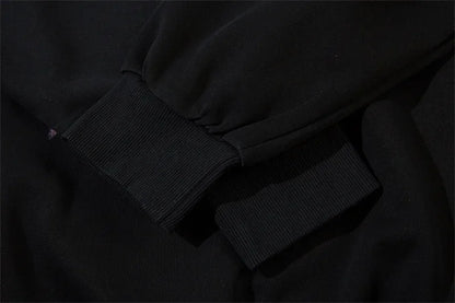Vintage American Style Streetwear Hooded Loose-Fit Sweatshirt Jacket For Men And Women Versatile Casual Hoodies