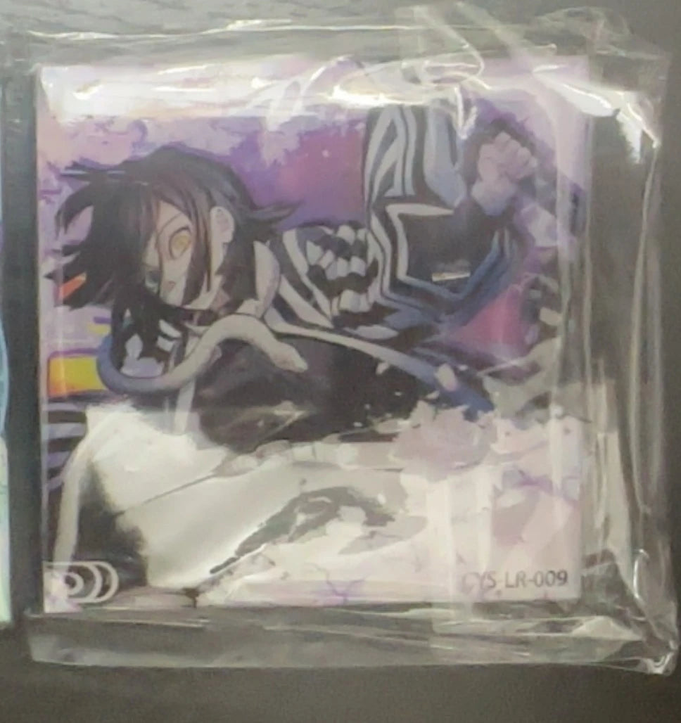 Anime Demon Slayer Kamado Tanjirou Kochou Shinobu Kanroji Mitsuri Iguro Obanai Collection Cards Christmas Birthday Gifts Toys