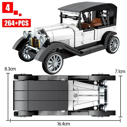 Speed Champions Series Racing Sports Vehiclea Technique Car Supercar Building Blocks Set Bricks Classic MOC Model Toys For Kids