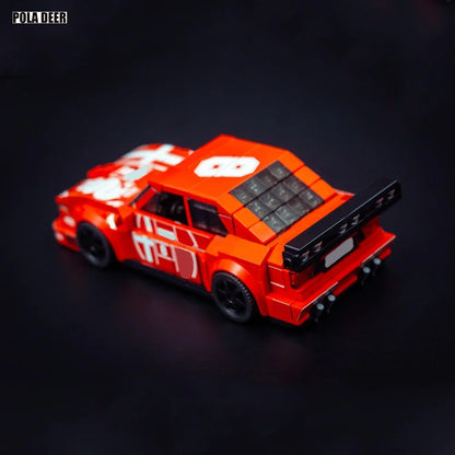 Poladeer 379 Pcs Speed ​​Champion V6TI DTM, Blocs De Construction Créatifs Et Personnalisés, Modèle De Puzzle, Jouet Cadeau