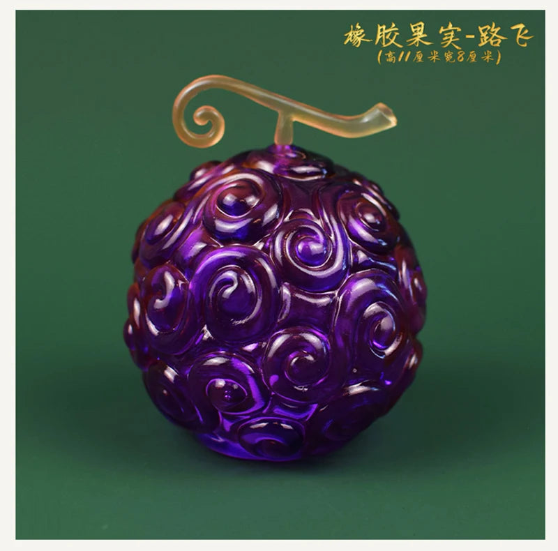 One Piece Cursed Devil Fruit Night Light 10CM Anime Action Figure Model Luffy Rubber Ace Burning Surgery Darkness LED Lamp Toys