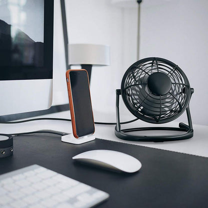 USB Fan Mini Portable USB Powered Desk Table Fan Small Quiet Tablet Computer Cooler