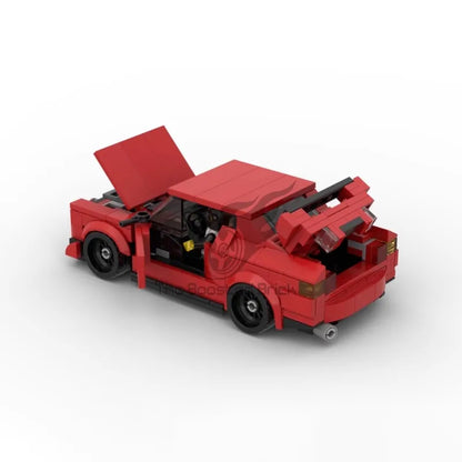 Bricklink Technical Car City Speed Champions M3 E30 E36 E46 GTR 635CSi 850CSi Vehicles Sets Building Blocks Toys Children Gift