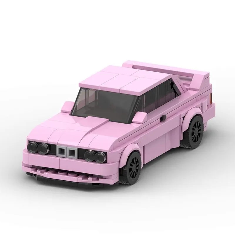 Bricklink Technical Car City Speed Champions M3 E30 E36 E46 GTR 635CSi 850CSi Vehicles Sets Building Blocks Toys Children Gift