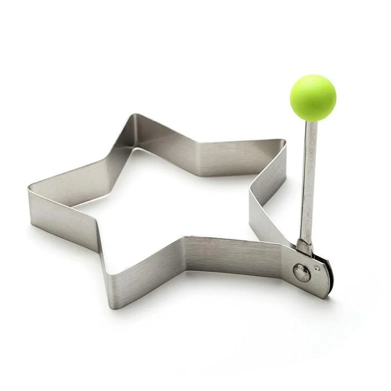 Stainless Steel 5 Style Egg Pancake Mold Egg Cooking Ring Circle Creative Decoration Kitchen Accessories Gadget Rings