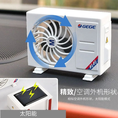 Solar Energy Air Purifier for Automobile Air Conditioning Model Decoration of Automobile Vents Perfume Diffuser Deodorization