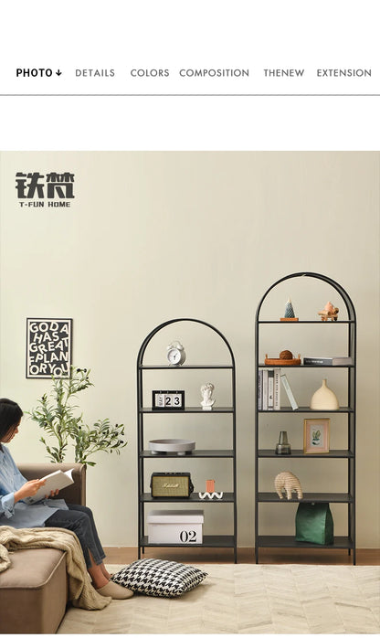 Rack Multi-purpose Shelf Shelves Storage Modern Furniture Living Room Cabinets Organizer Display Stand Library Book Libreros