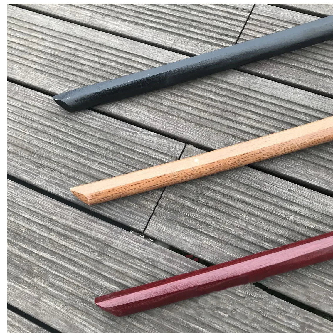 60cm Demon Katana Wood Sword Cosplay Performance Props Ninja Sword Toy For Children Aikido Wooden  Knife
