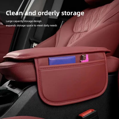 Car Armrest Box Pad Center Console Arm Rest Storage Pocket For Alfa Romeo Giulia Stelvio Giulietta 156 159 147 Mito Tonale Brera