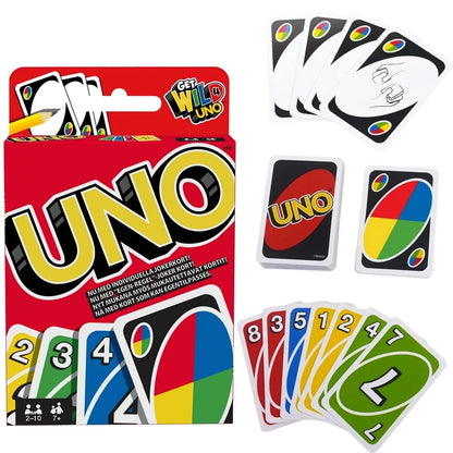 ONE FLIP! Board Games Playing Cards UNO Harry Narutos TOTORO Christmas Card Table Game for Children Adults Kid Birthday Gift Toy